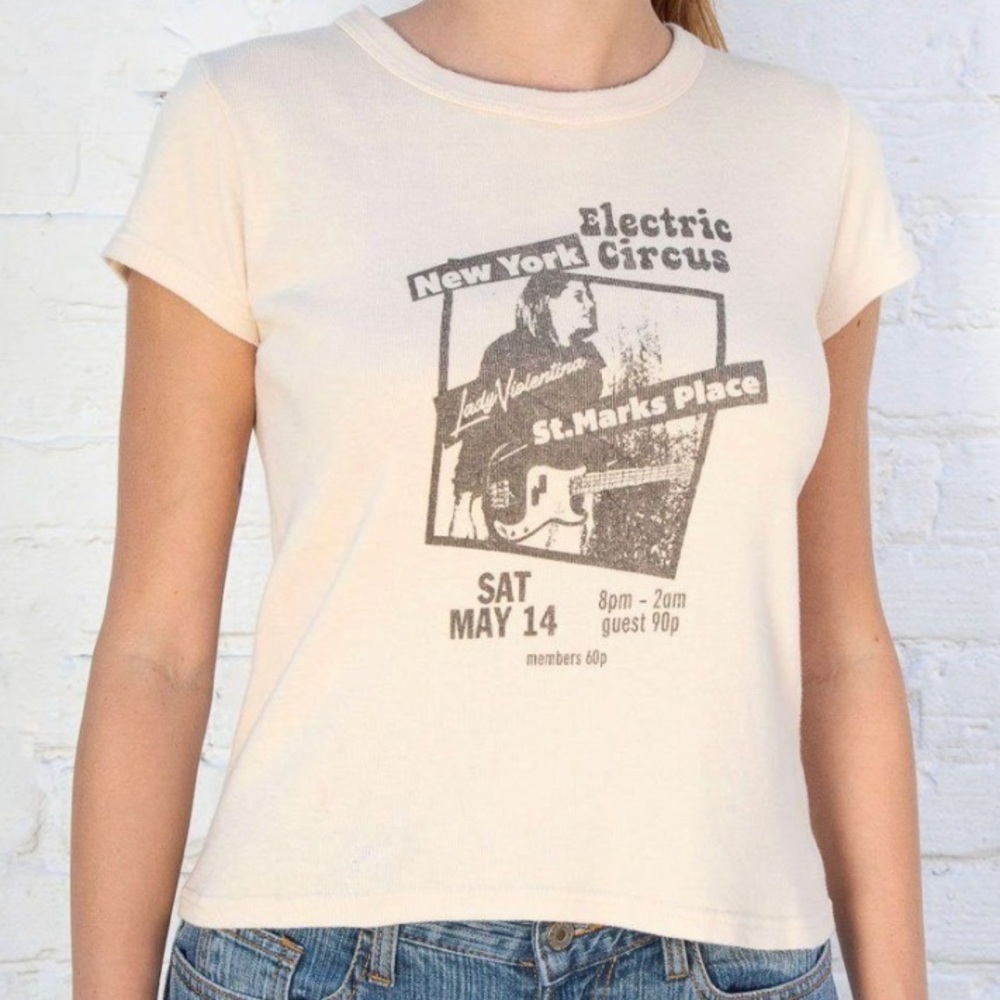 Electric circus New York Brandy Melville graphic